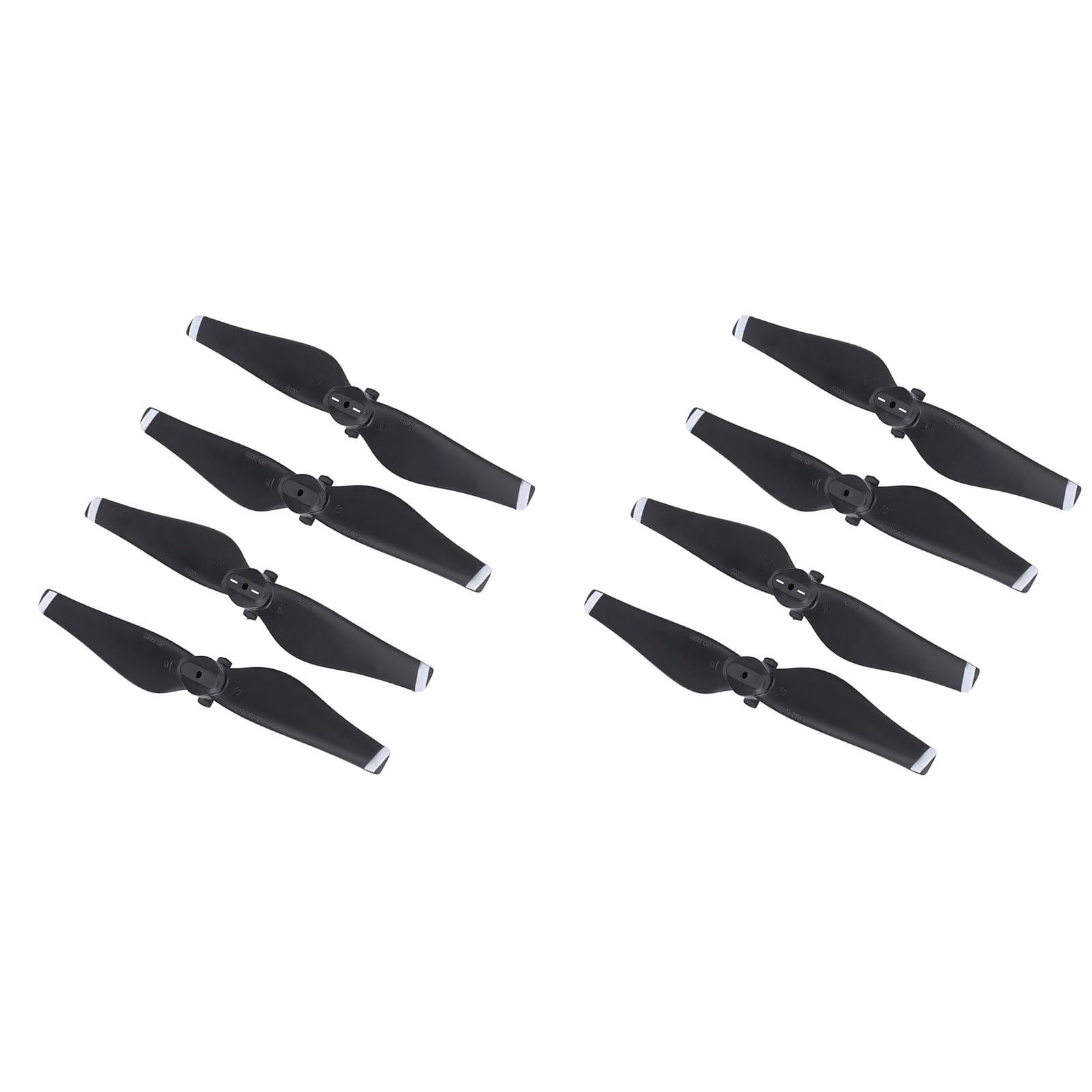 CW CCW Propeller, 5,3 Zoll Durchmesser, 3,2 Zoll Schraubensteigung, 4 Paar RC-Quadcopter-Schnellspannblätter für Luftdrohnen von Drfeify