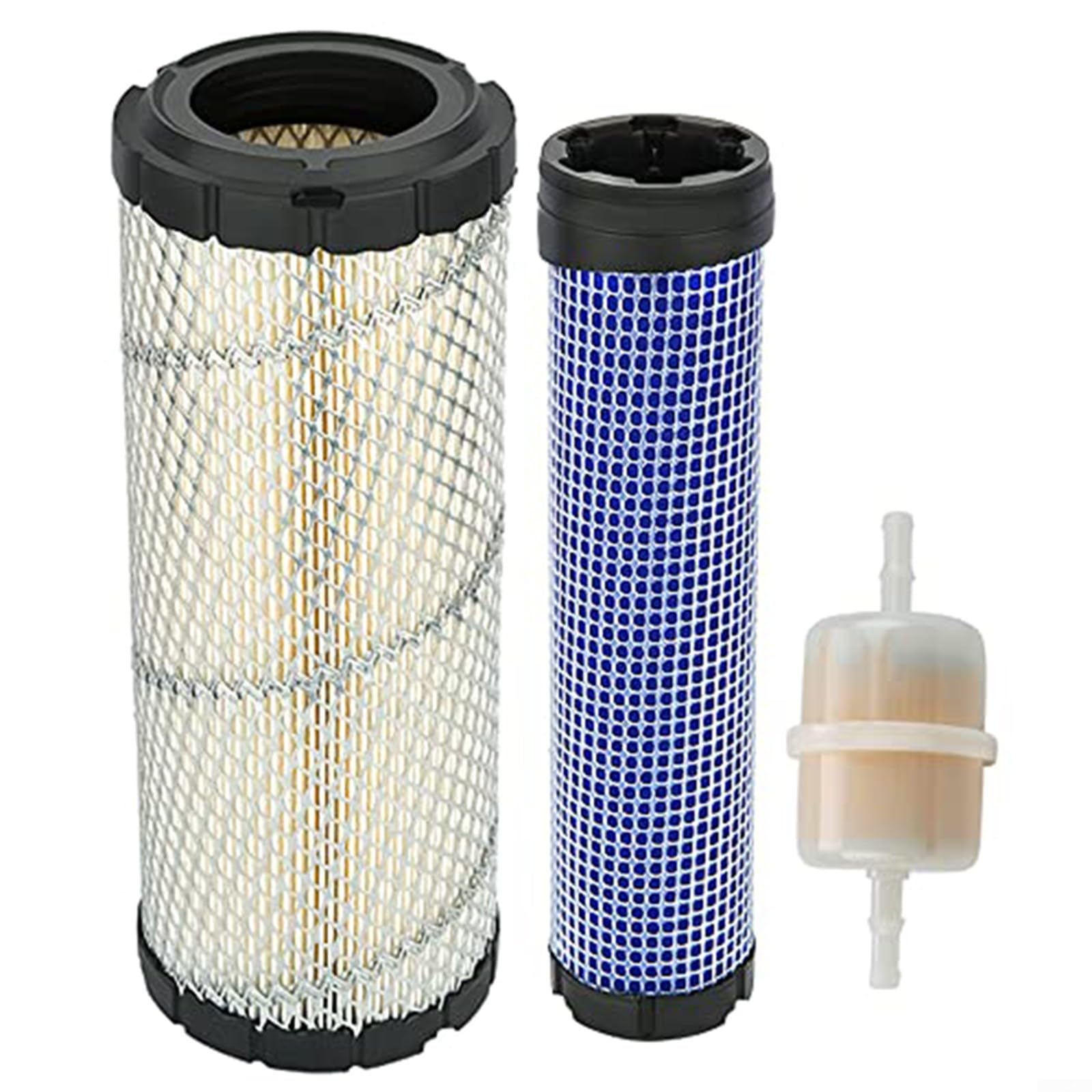 Äußerer Vorfilter mit Innenluftfilter Kraftstofffilter Kit Ersatzteil für 25 083 01-S 25 083 04-S von Drhomeam