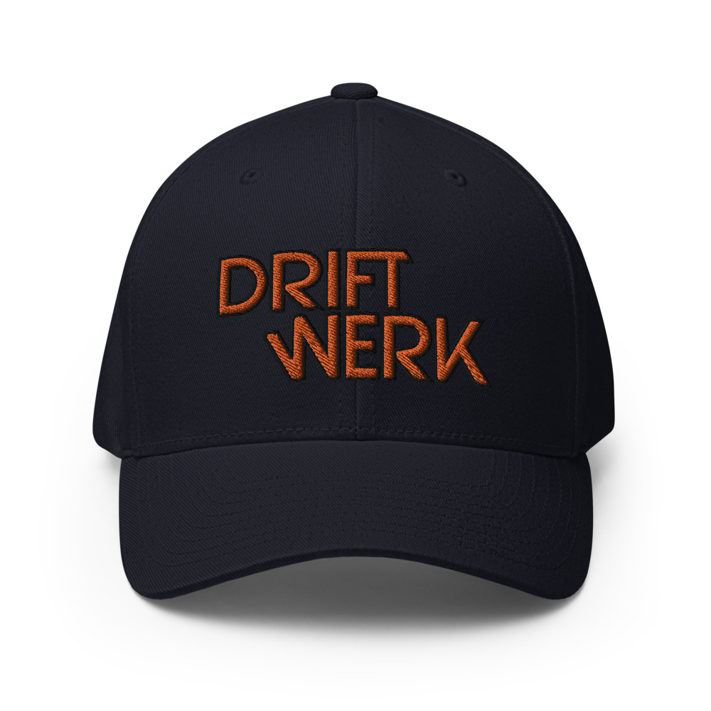 Driftwerk Baseball Cap Flexfit - Dark Navy / L/XL von Driftwerk