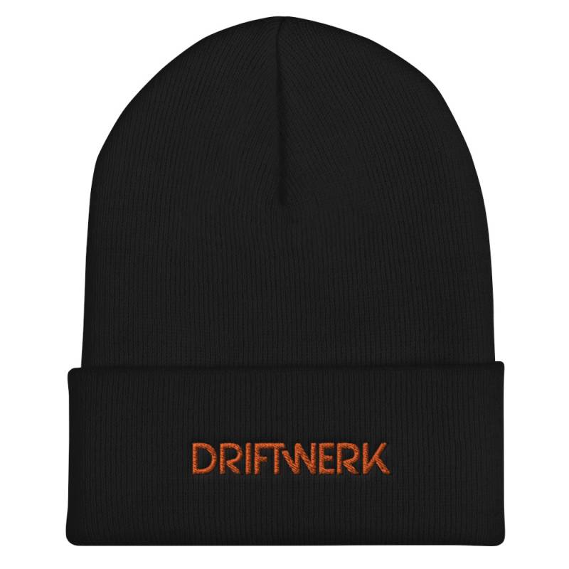 Driftwerk Cuffed Beanie - Black von Driftwerk