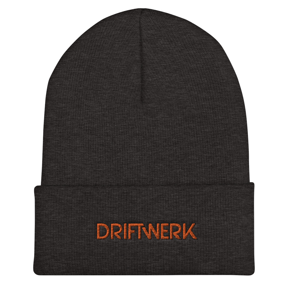 Driftwerk Cuffed Beanie - Dark Grey von Driftwerk