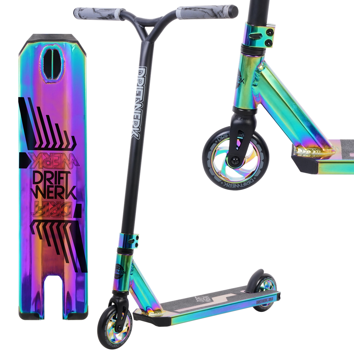 Driftwerk Freestyle Scooter DS2+ Neochrome von Driftwerk