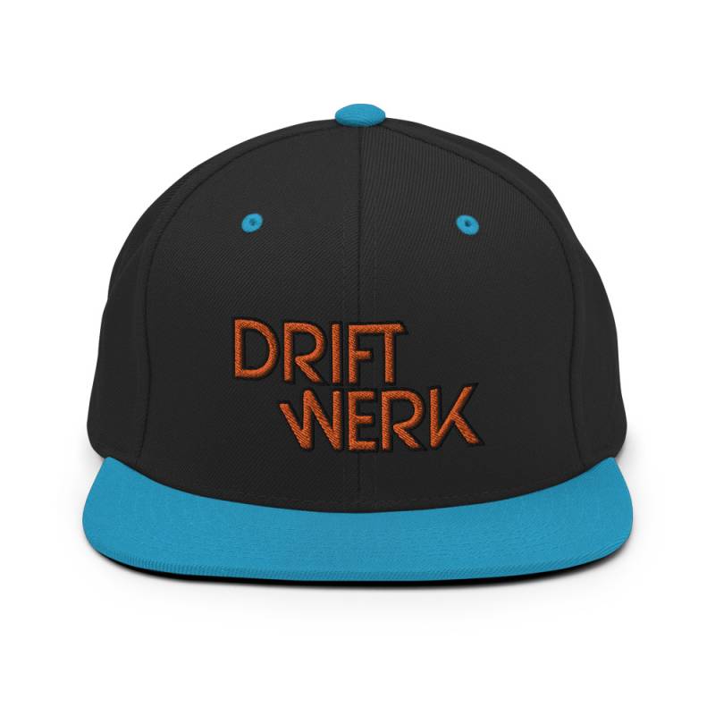 Driftwerk Snapback - Black/ Teal von Driftwerk