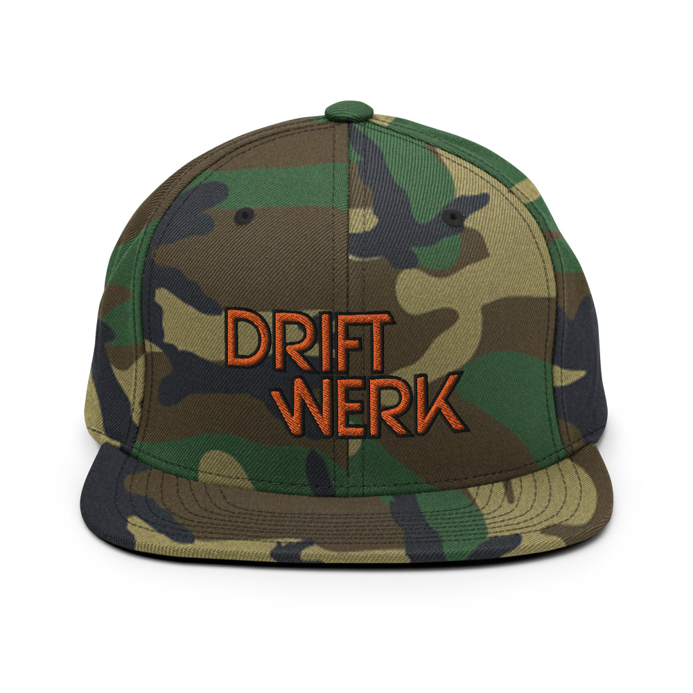 Driftwerk Snapback - Green Camo von Driftwerk