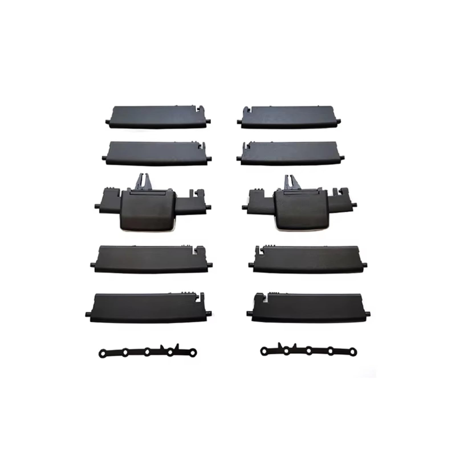 A/C-Auslassöffnung Für Benz W166 W292 ML350 GL450 ML Für GLE Auto Hinten AC Klimaanlage Vent Outlet Grille Rutsche Clip Reparatur Kit Klimaanlage Outlet von Drkxdt