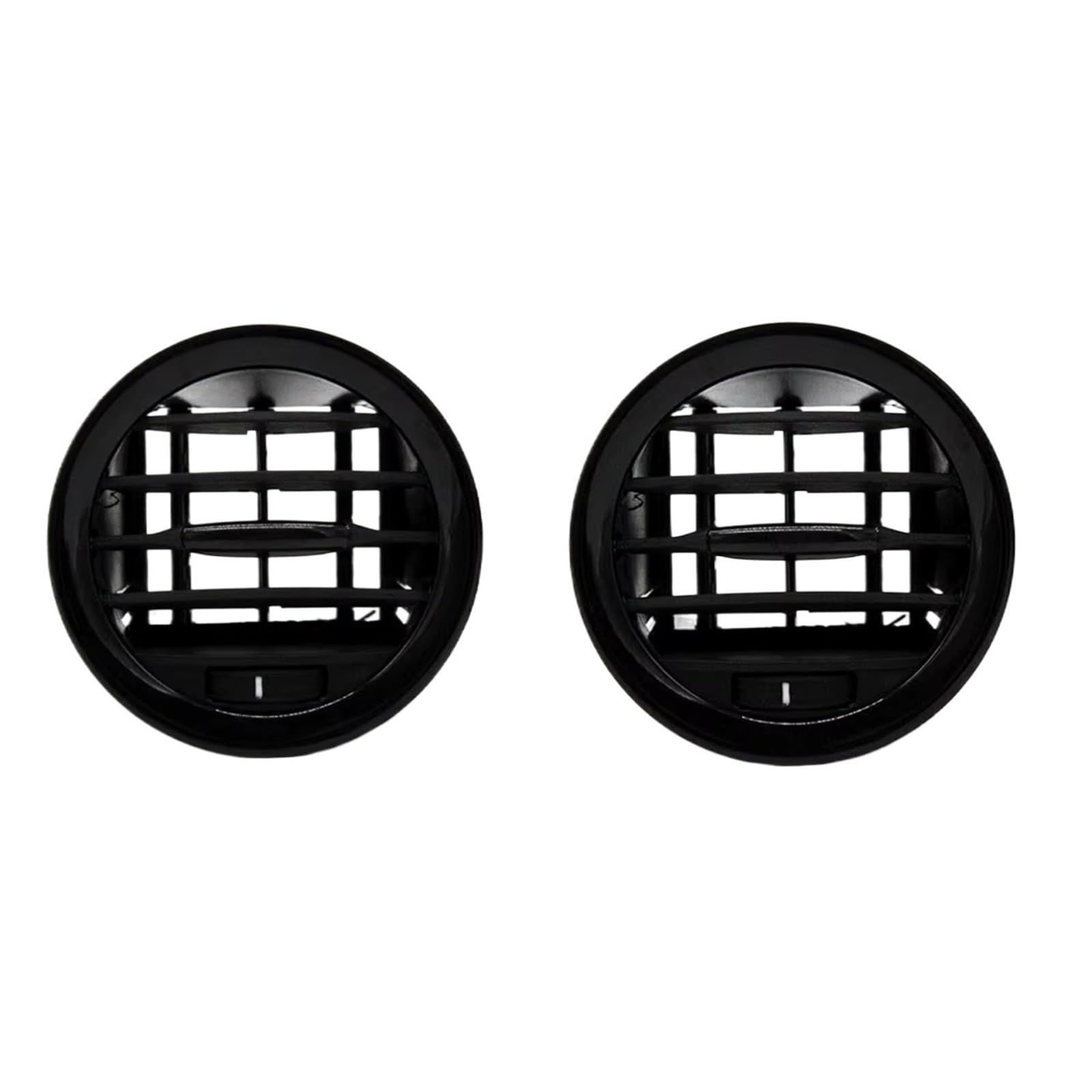 A/C-Auslassöffnung Für Opel Für Corsa D Für Adam 2006-2014 Schwarz/Chrom Dashboard Air Klimaanlage Outlet Auto Innen Air Vent Grille Klimaanlage Outlet von Drkxdt