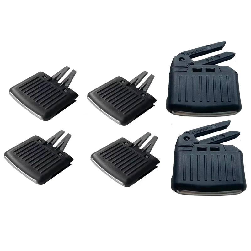 A/C-Auslassöffnung Für VW Für Golf 5 Für GTI Für Jetta Für A5 MK5 Für GLI Für Kaninchen 2006 2007 2008 2009 Dash AC Air Outlet Vent Grill Einstellung Slide Clip Pick Klimaanlage Outlet von Drkxdt