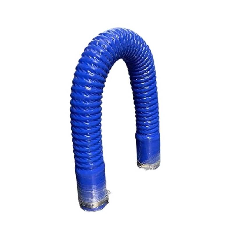 Auto Ansaugrohr ID30-60mm Länge 400mm-600mm Silikon Flexible Schlauch Lufteinlass Rohr Kühler Rohr Hochdruck Temperatur Gummi Joiner Lufteinlass(Blue,400MM_ID 32MM) von Drkxdt