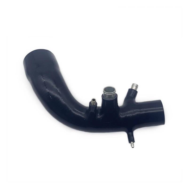 Auto Ansaugrohr Turbo Intake Silikon Luftansaugschlauch Airbox Für Turbo Für FIAT Für Grande Für Punto Für Linea 16V T-Jet-Motor Lufteinlass(Schwarz) von Drkxdt