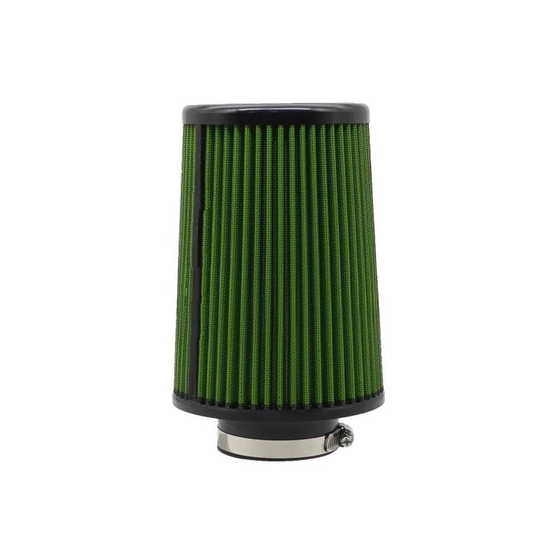 Auto Ansaugschlauch Ansaugrohr 76MM 89MM 101MM Auto-High-Flow-Luftfilter 3" 3,5 4 Zoll Cold Air Intake Universalfilter Für Sport Racing Auto Motor Lufteinlass(101mm-Green) von Drkxdt