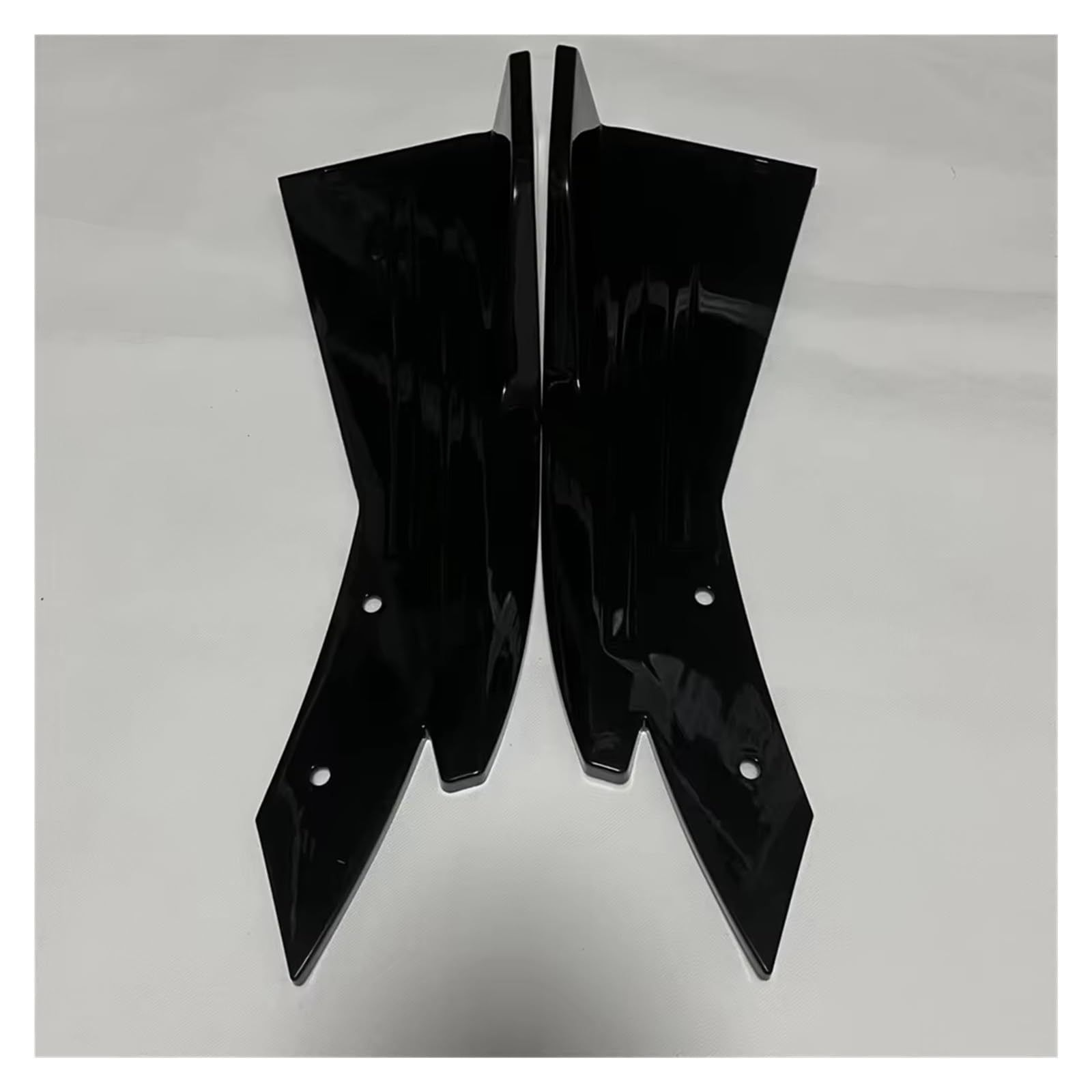 Auto Heckspoiler 2 Stücke Universal Auto Heckstoßstange Spoiler Lippe Kohlefaser Flügelverkleidung Schutz Anti-Crash Diffusor Seitenrock Wrap Winkel Splitter Auto Heckflügel von Drkxdt