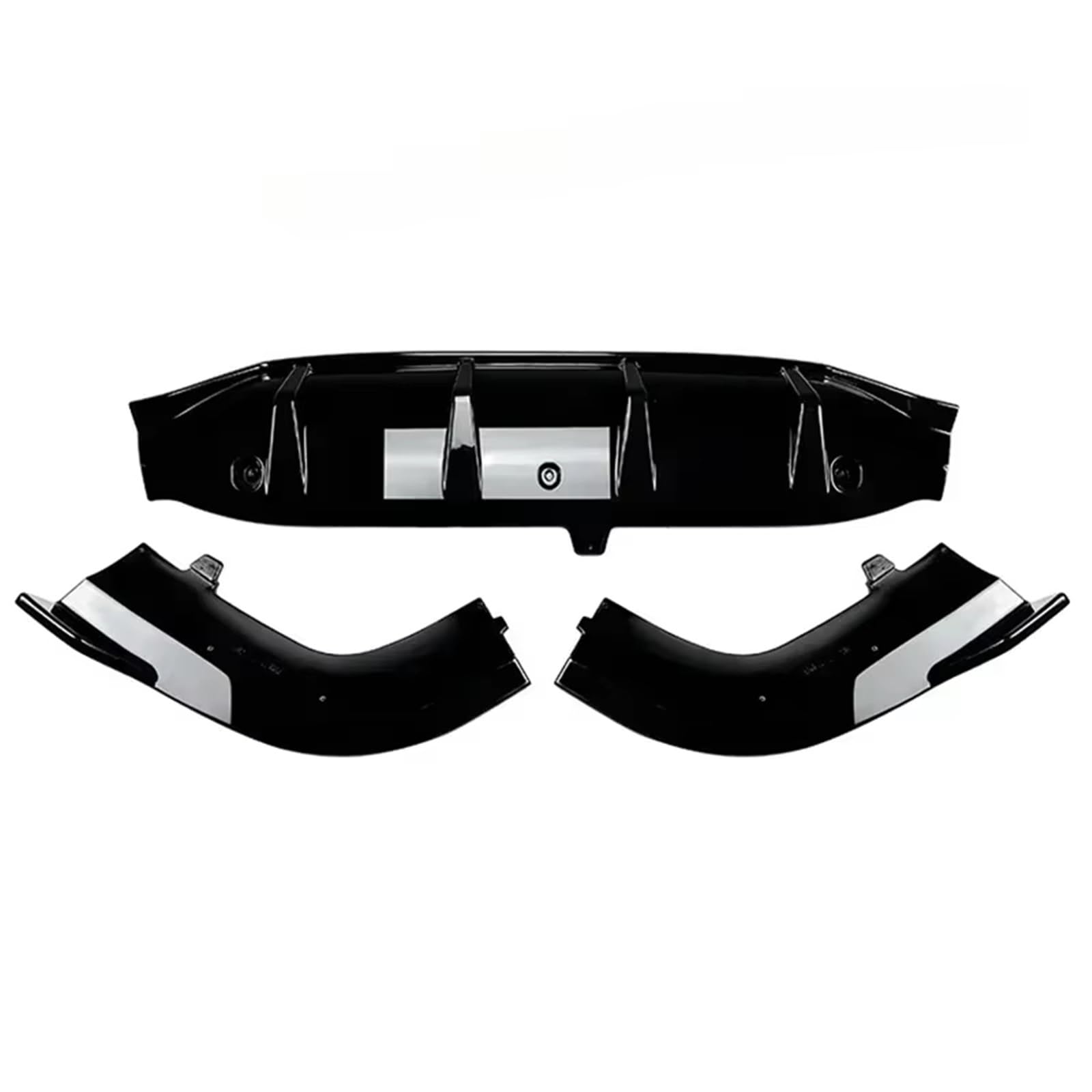 Auto Heckspoiler Für Benz Für GLC GLC260 300 X254 2023-2024 Auto Hintere Stoßstange Lip Spoiler Hinten Lip Schwanz Lip Klinge Wind Messer Modifikation Auto Heckflügel von Drkxdt