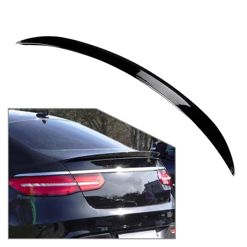 Auto Heckspoiler Für Benz Für GLE Klasse Coupe C292 GLE350 GLE400 GLE450 GLE550 GLE63 Für AMG Stil 2015-2019 Schwarz Carbon Dach Spoiler Hinten Flügel Auto Heckflügel von Drkxdt