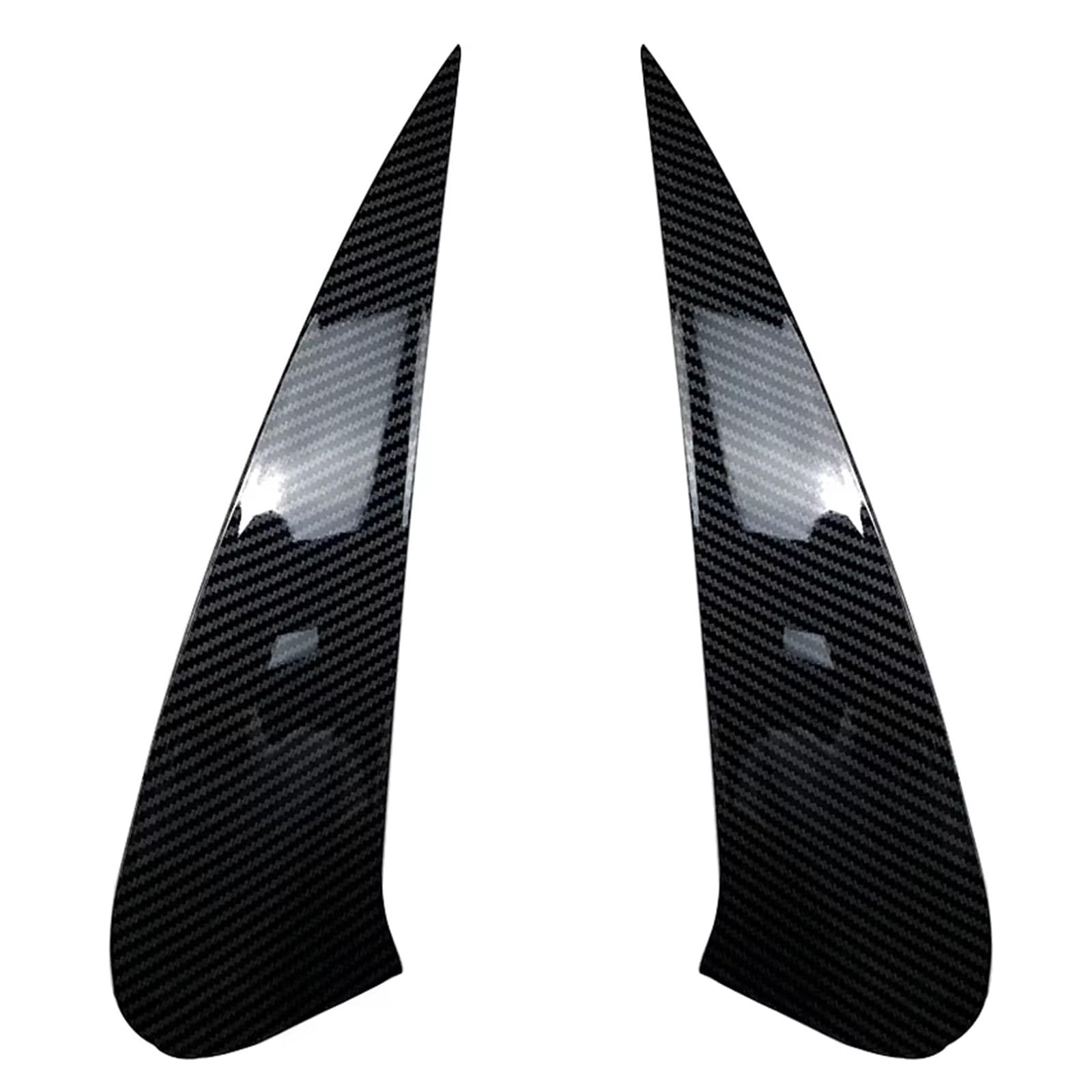 Auto Heckspoiler Für Benz W167 Für AMG Für GLE 53/63 300d/350d/350e/350de/450d Für 4MATIC 2020 + Hinten Bumper Spoiler Air Vent Trim Seite Canard Fin Auto Heckflügel von Drkxdt