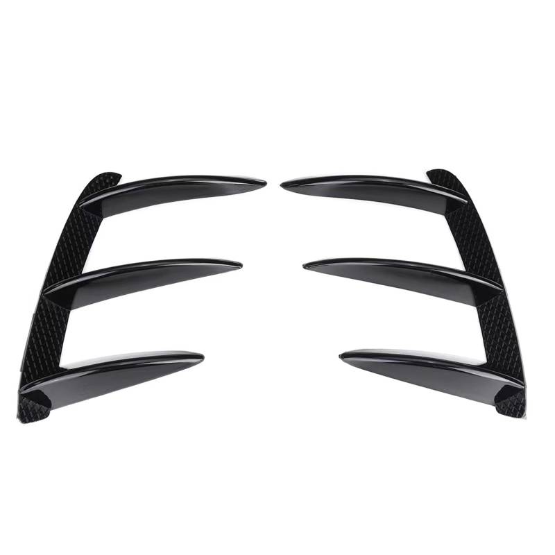 Auto Heckspoiler Für Benz W176 A200 A250 A260 A45 A160 A180 Für AMG Heckstoßstange Splitter Canard Paar Heckstoßstange Splitter Spoiler Canard Auto Heckflügel von Drkxdt