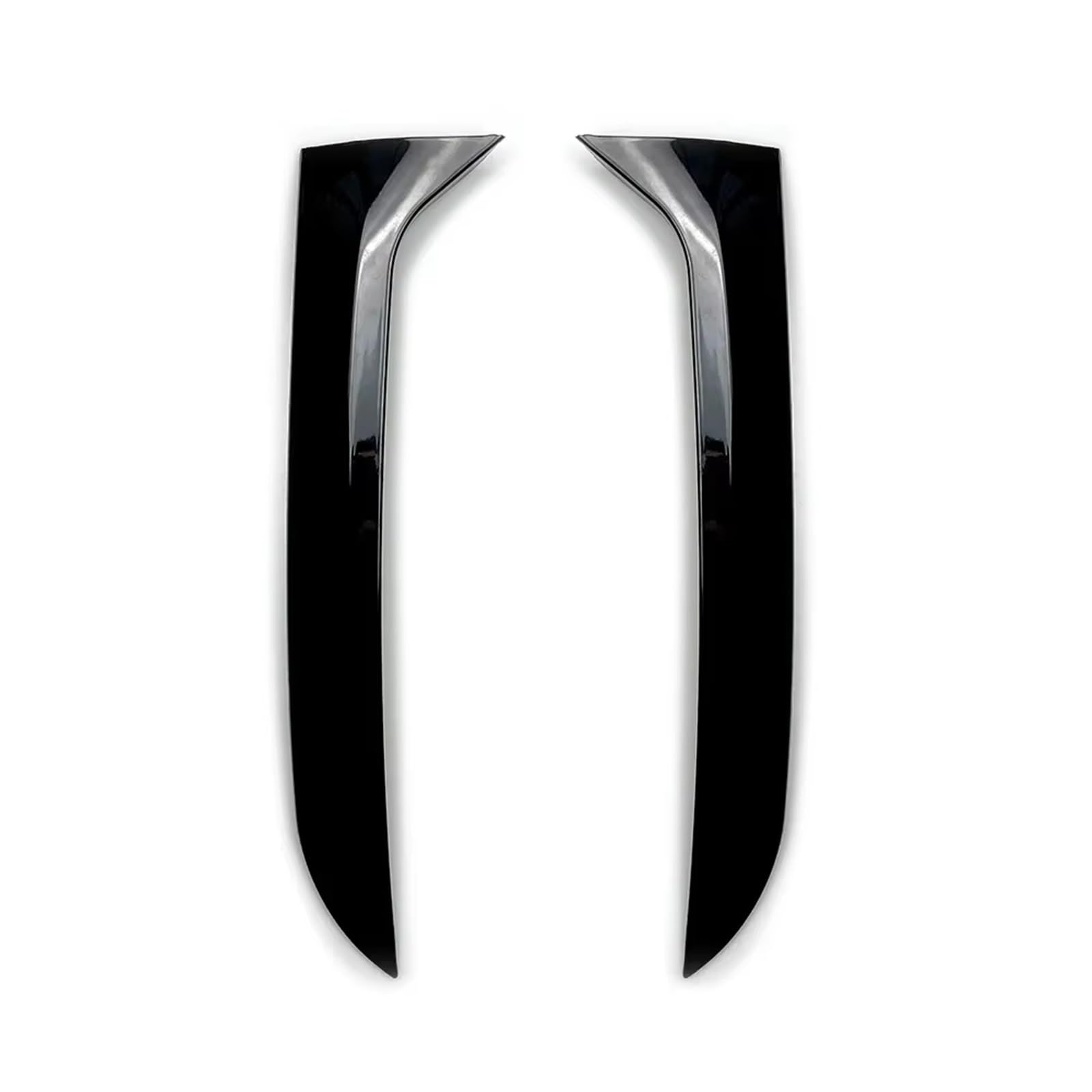 Auto Heckspoiler Für VW Für Tiguan MK1 2007-2016 Glanz Schwarz Auto Hinten Fenster Seite Spoiler ABS Spoiler Canards Splitter Auto Zubehör Auto Heckflügel von Drkxdt