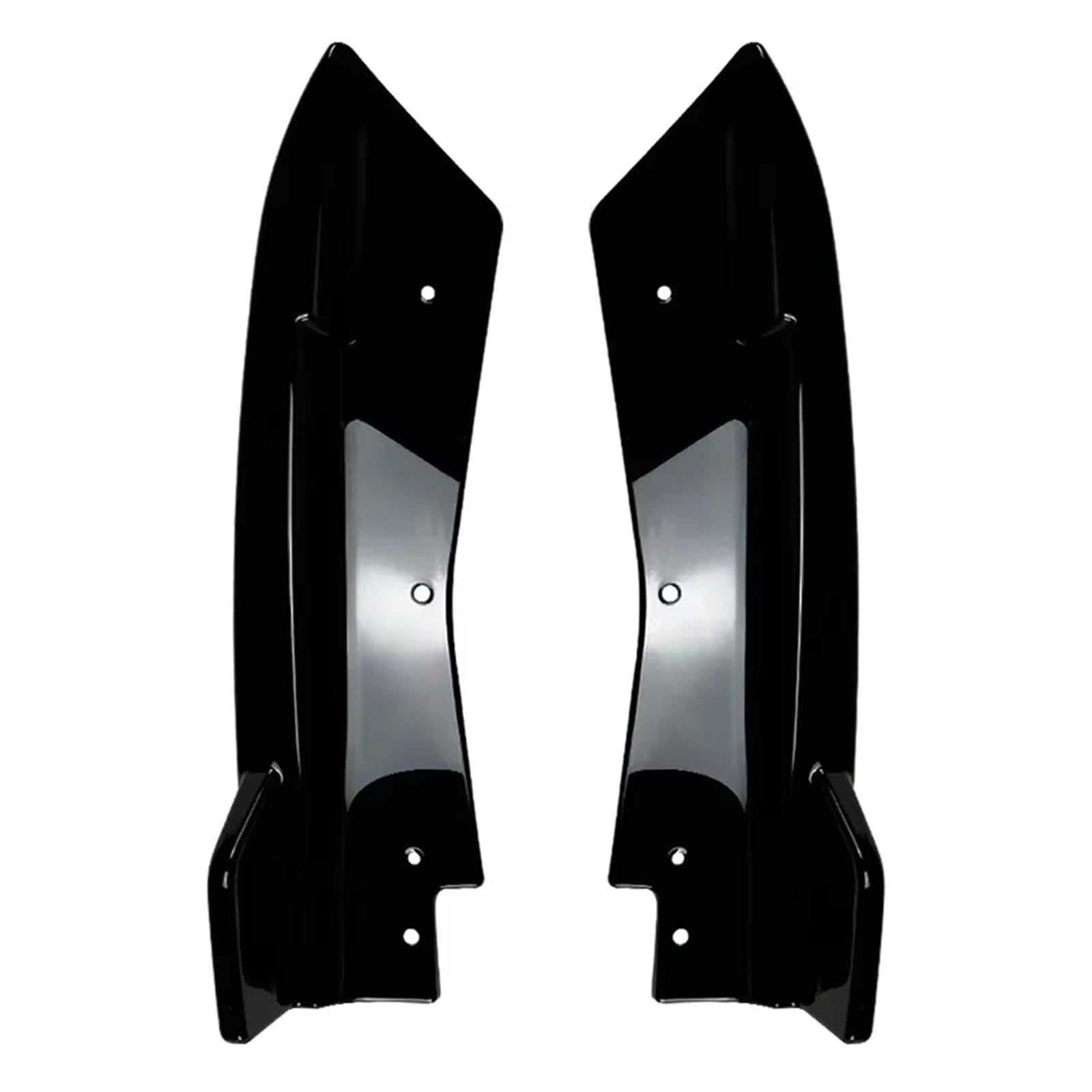 Auto Heckspoiler Für X3 G01 Für LCI Sport 2022 + 2PCS Auto Hintere Stoßstange Lip Spoiler Canards Diffusor Abdeckung Splitter Körper Kits Zubehör Trim Auto Heckflügel von Drkxdt