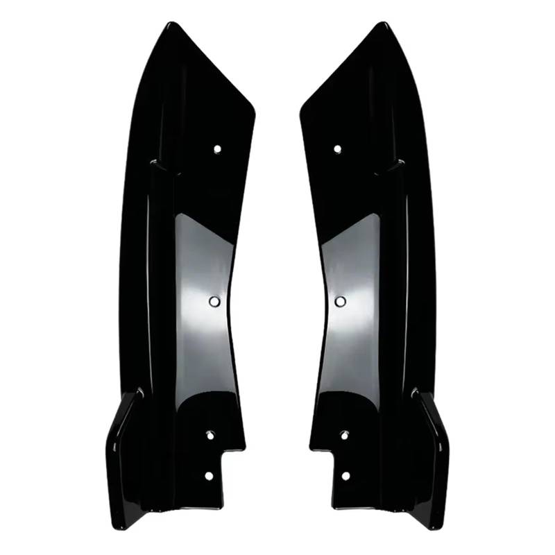 Auto Heckspoiler Für X3 G01 Für LCI Sport 2022 + 2PCS Auto Hintere Stoßstange Lip Spoiler Canards Diffusor Abdeckung Splitter Körper Kits Zubehör Trim Auto Heckflügel von Drkxdt