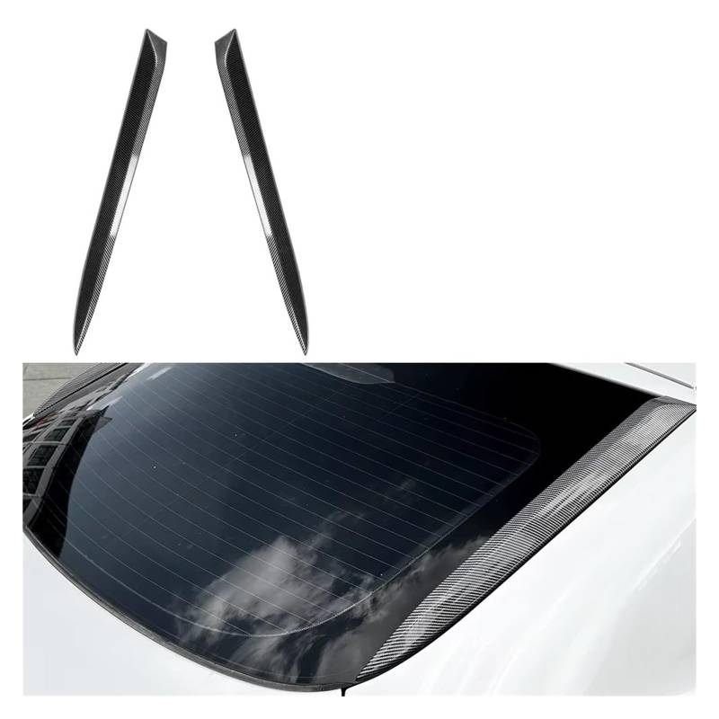 Auto Heckspoiler Für X6 F16 2014-2019 Hinten Seite Flügel Spoiler Auto Body Kit Modifikation Dekoration Glänzend Schwarz Auto Heckflügel von Drkxdt