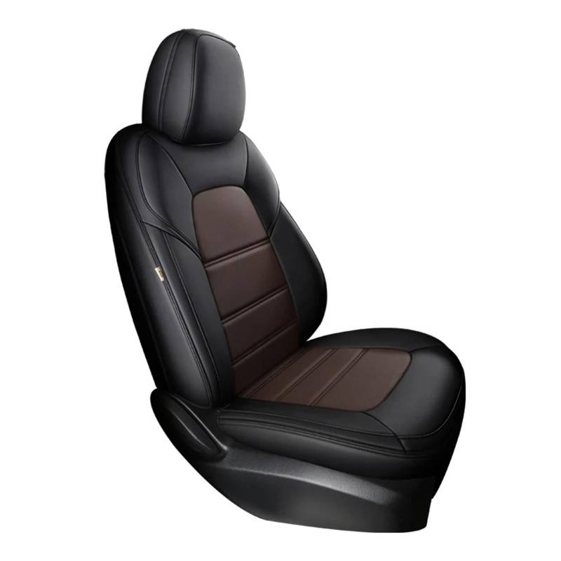 Auto Schonbezüge Autositzbezug Aus Leder Für Mazda 3 BK BL CX4 CX7 6 CX3 CX30 CX5 Für Atenza Auto-Innenausstattung Autositzbezüge(1piece-Black Coffee) von Drkxdt