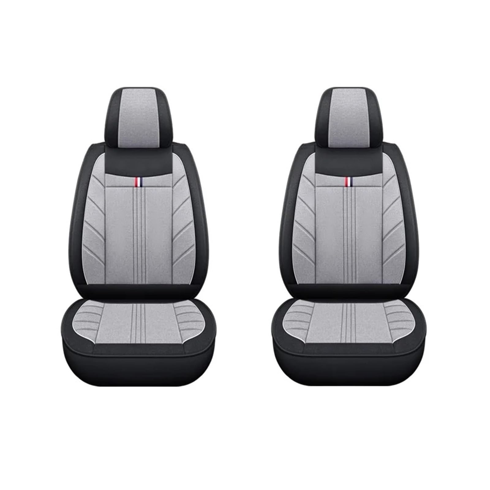 Auto Schonbezüge Für CRV Für Civic Für Accord 2003 2007 Universal Flachs Autositzbezug Autositzbezüge(2piece-Black Gray) von Drkxdt