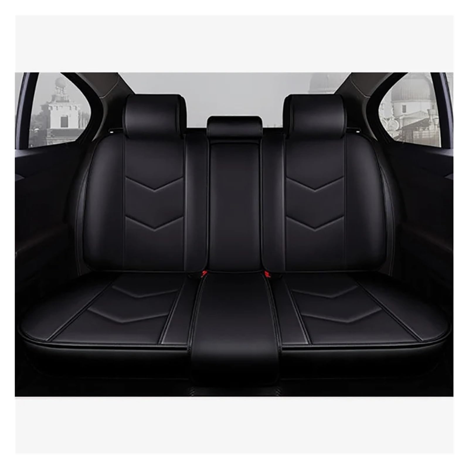 Auto Schonbezüge Für Mazda 6 Gg Cx5 Gj Gh Cx3 Cx7 Bl 3 Bk Cx30 Cx9 Cx7 Für Atenza Autositzbezüge Universal Leder Autozubehör Autositzbezüge(Rear seat,Style A) von Drkxdt