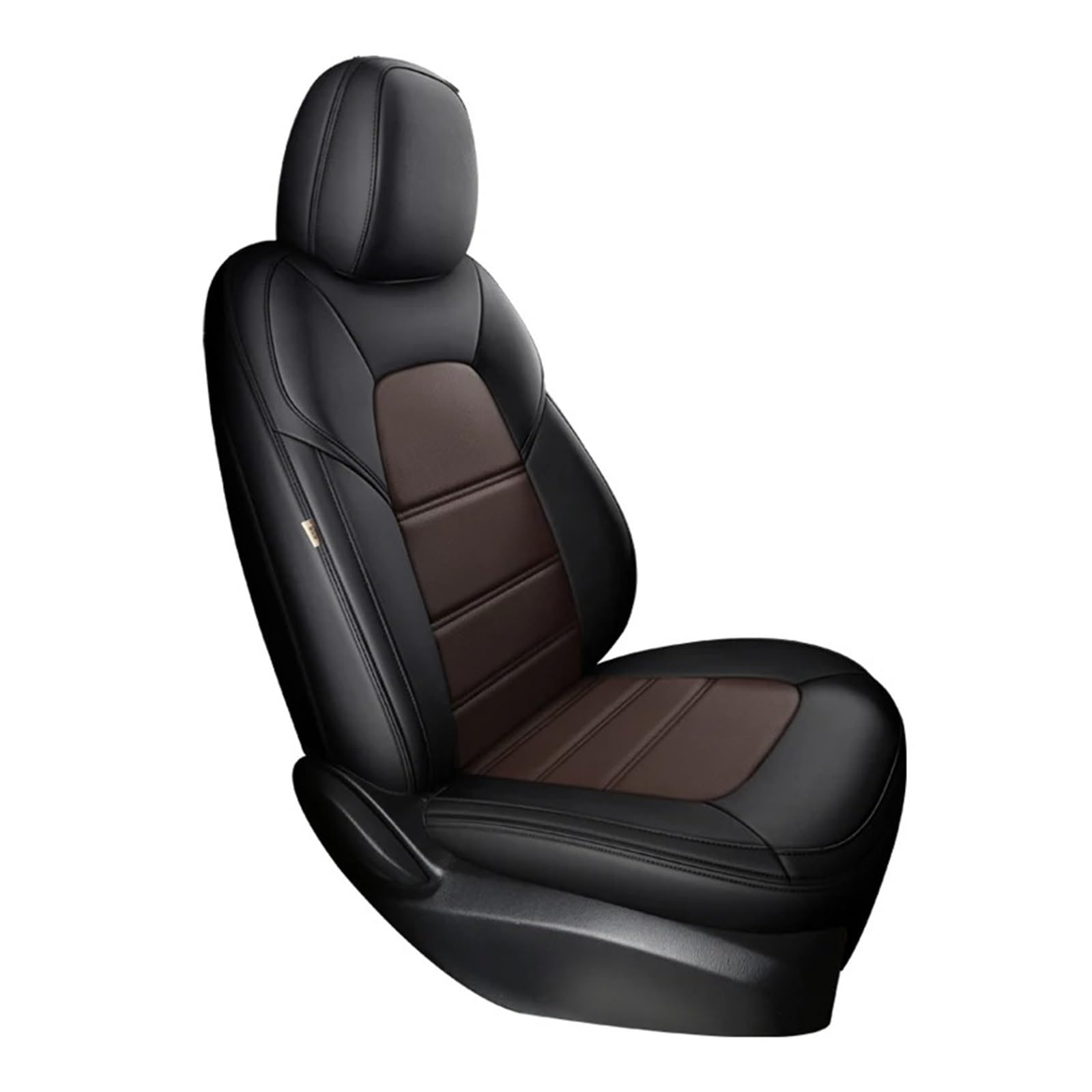 Auto Schonbezüge Maßgeschneiderter Autositzbezug Für Hyundai Für Santafe Für Veloster Für Tucson Für Kona Für Elantra Für Accent Für Sonata Autositzbezüge(1piece-Black Coffee) von Drkxdt