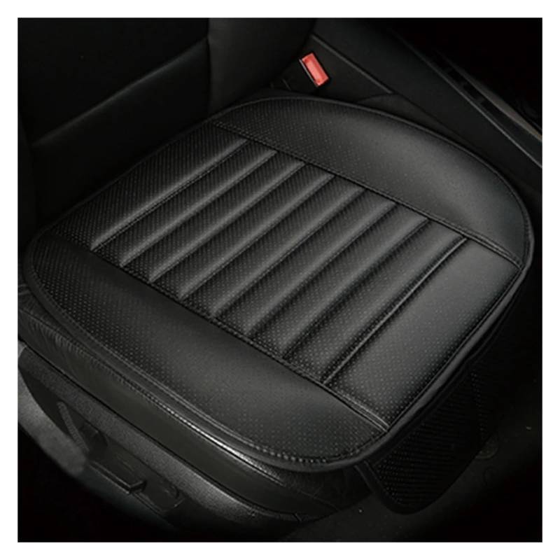 Auto Schonbezüge Universell Aus Leder Sitzauflage Für Jeep Sämtliche Modelle Für Renegade Für Compass Für Cherokee Für Patriot Für Wrangler Auto Zubehör Autositzbezüge(1 seat Black) von Drkxdt