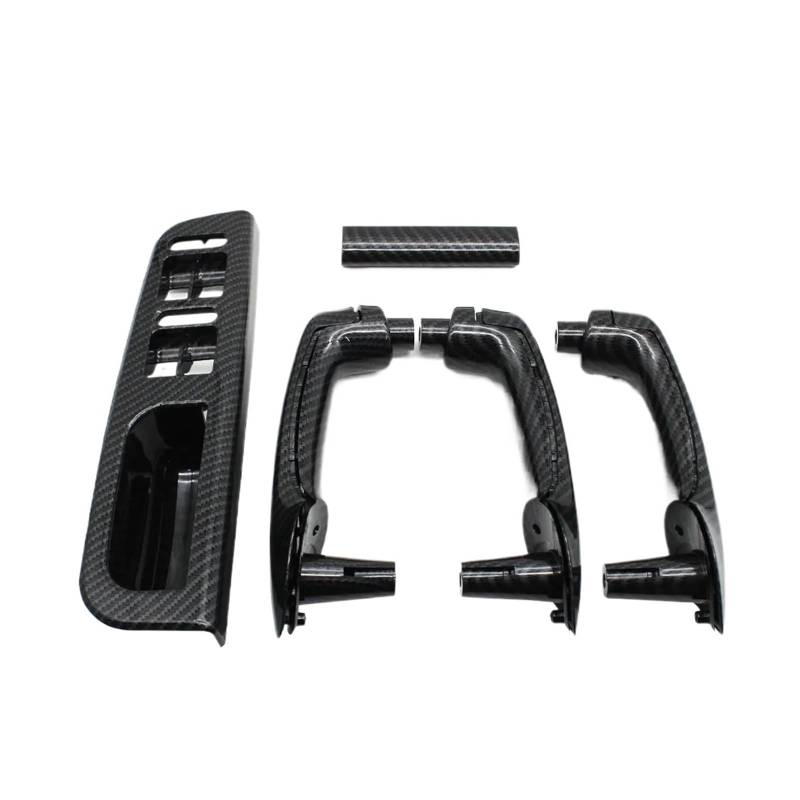 Autotürgriffe Innen Auto Innen Carbon Faser Tür Pull Haltegriff Für VW Für Bora Für Golf 4 Für MK4 Für Jetta 1999 2000 2001 2002 2003 2004 Interieur Türgriff Dekor(LHD 8) von Drkxdt