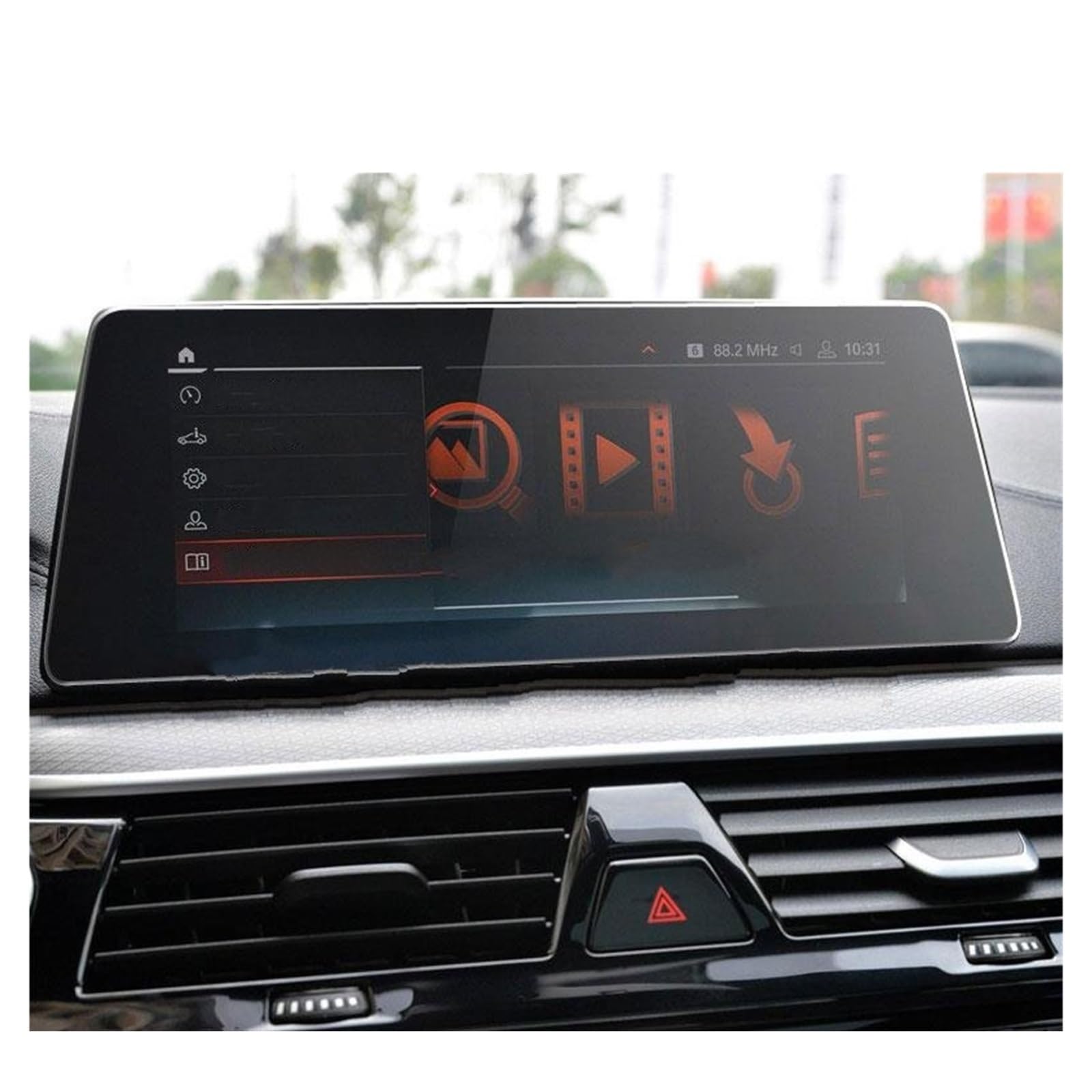 Displayschutz-Folie Für 5 Series G30 520 525 530 545 2018 2019 2020 2021 Auto Infotainment Navigation Radio GPS Displayschutzfolie Aus Gehärtetem Glas Schutzfolie von Drkxdt