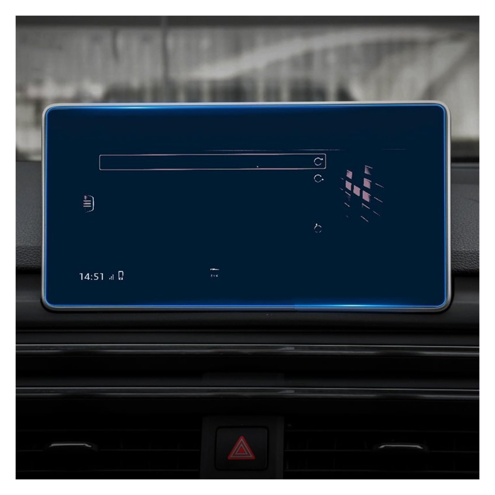 Displayschutz-Folie Für A4 B9 S4 Für A5 S5 Für Q5 2016-2019 Auto GPS Radio Navigation Dashboard Displayschutzfolie LCD Gehärtetes Glas Schutzfolie von Drkxdt