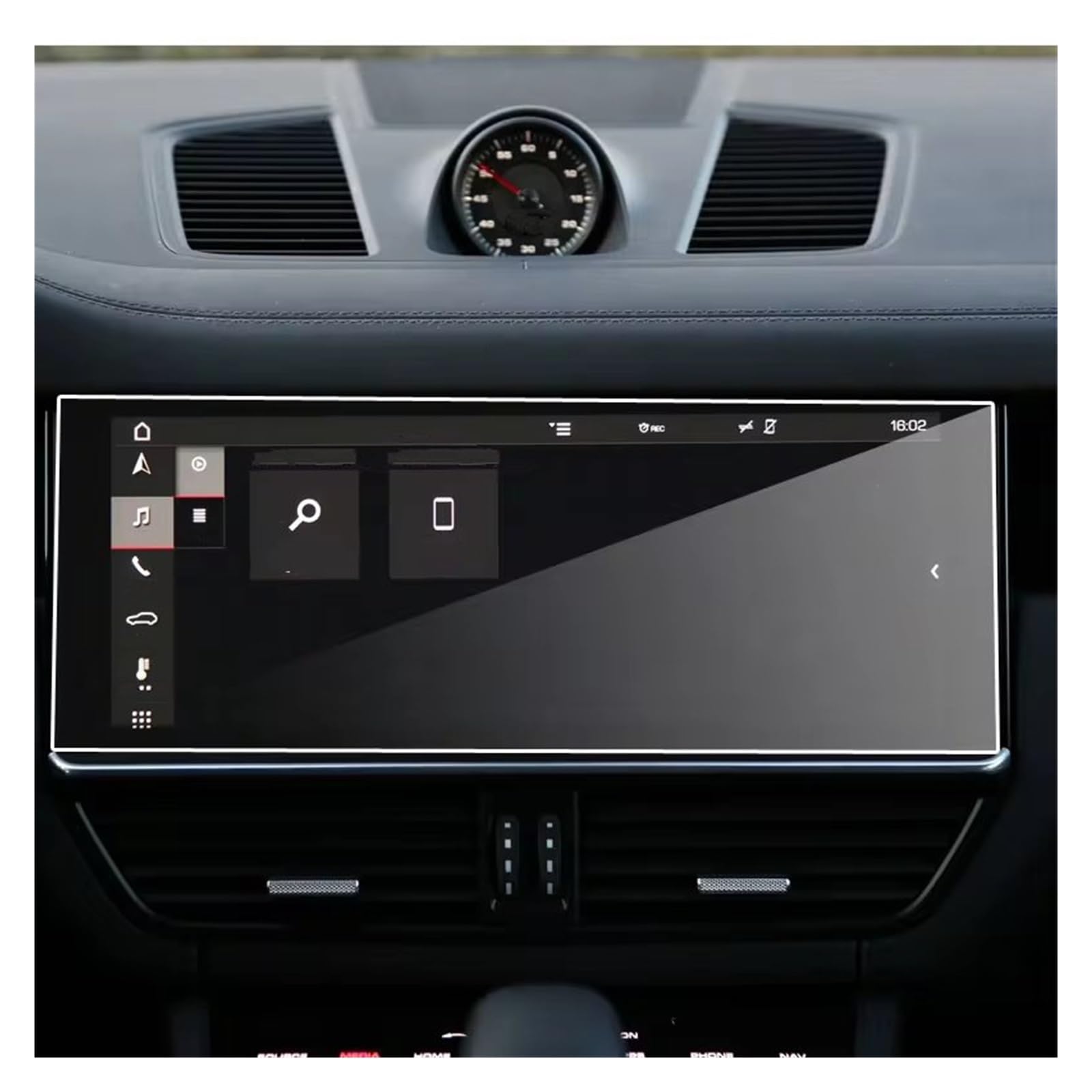 Displayschutz-Folie Für Cayenne 2018 2019 2020 GPS Navigation Displayschutzfolie Schutzfolie Gehärtetes Glas Schutzfolie von Drkxdt