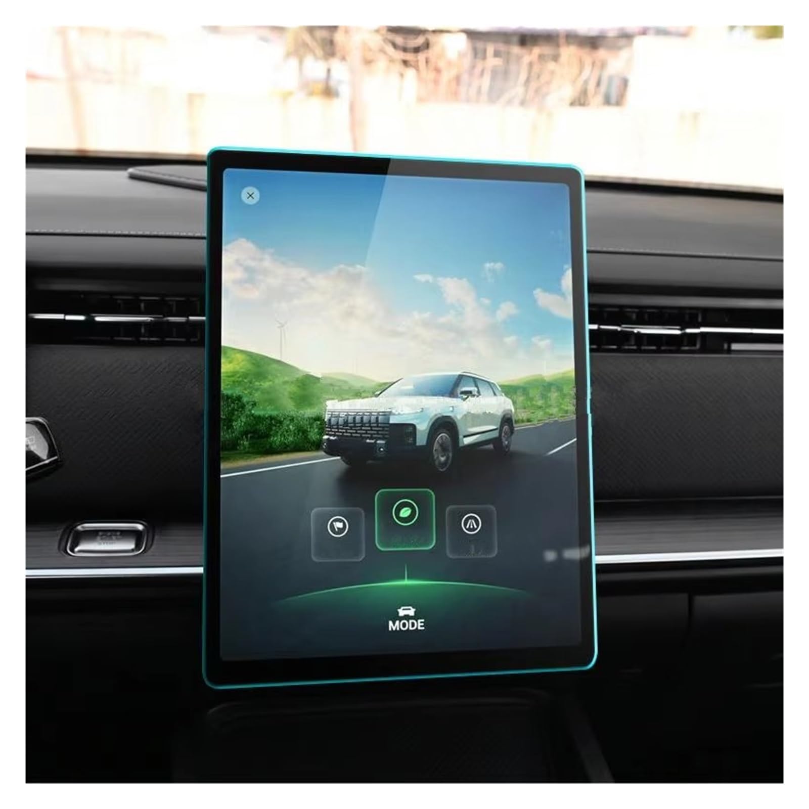 Displayschutz-Folie Für Chery Für Jaecoo Für J7 7 2023 Auto Infotainment GPS Navigation Display Screen Protector Gehärtetem Glas Schutzfolie von Drkxdt