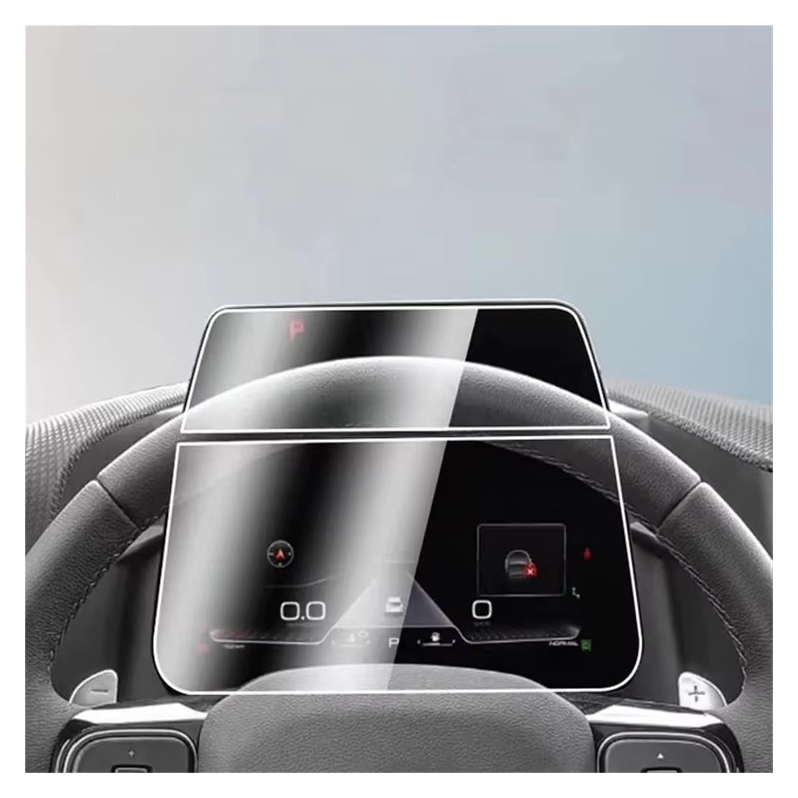 Displayschutz-Folie Für Haval Für Dargo Für X 2023 Auto GPS Navigation Dashboard Center Touch Display Gehärtetem Glas Screen Protector Film Schutzfolie von Drkxdt