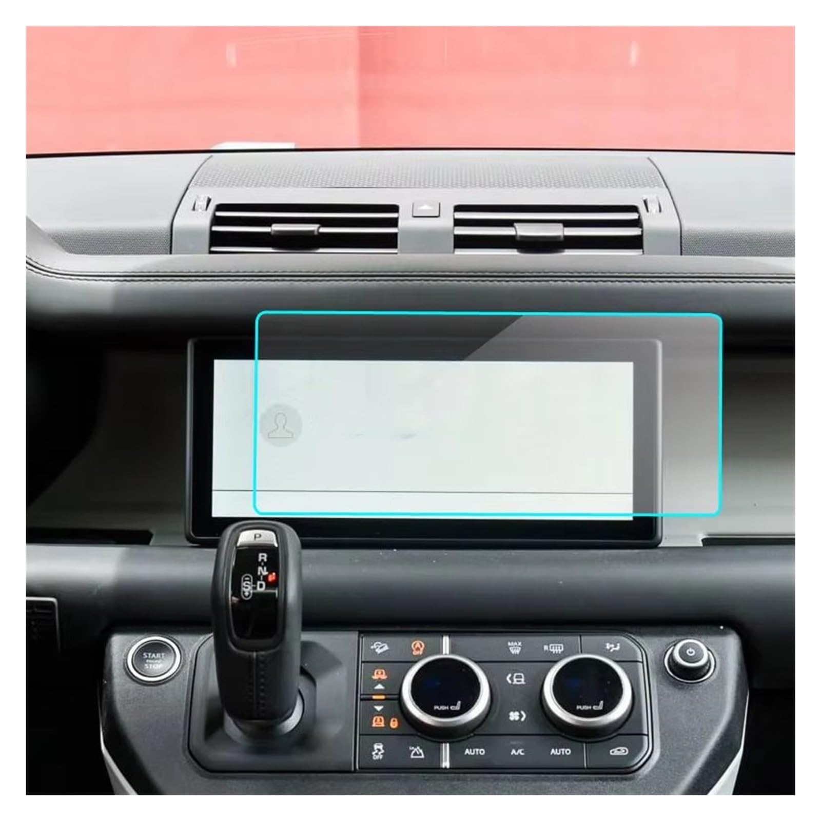 Displayschutz-Folie Für Land Für Rover Für Defender 90 110 2020 2021 10 Zoll GPS NavigationCenter Display Auto Innenraum Gehärtetem Glas Displayschutz Schutzfolie von Drkxdt