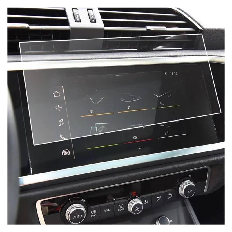 Displayschutz-Folie Für Q3 2019 Radio DVD GPS LCD Armaturenbrett Bildschirm Aufkleber Auto Navigation Gehärtetem Glas Bildschirm Schutzfolie Schutzfolie von Drkxdt