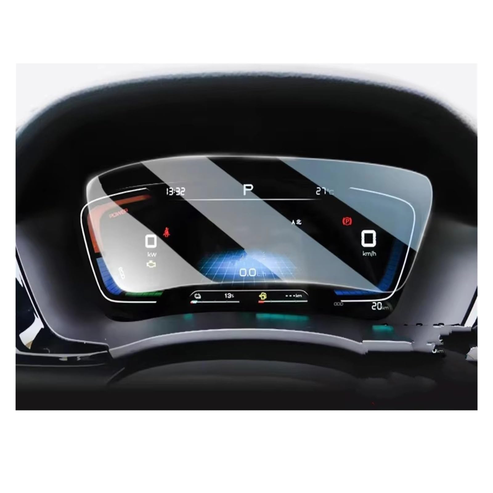 Displayschutz-Folie Für Song Für Plus Für EV Für Plus-dmi 2022 GPS-Navigation Und Dashboard-LCD-Touchscreen Aus Gehärtetem Glas Schutzfolie Schutzfolie von Drkxdt