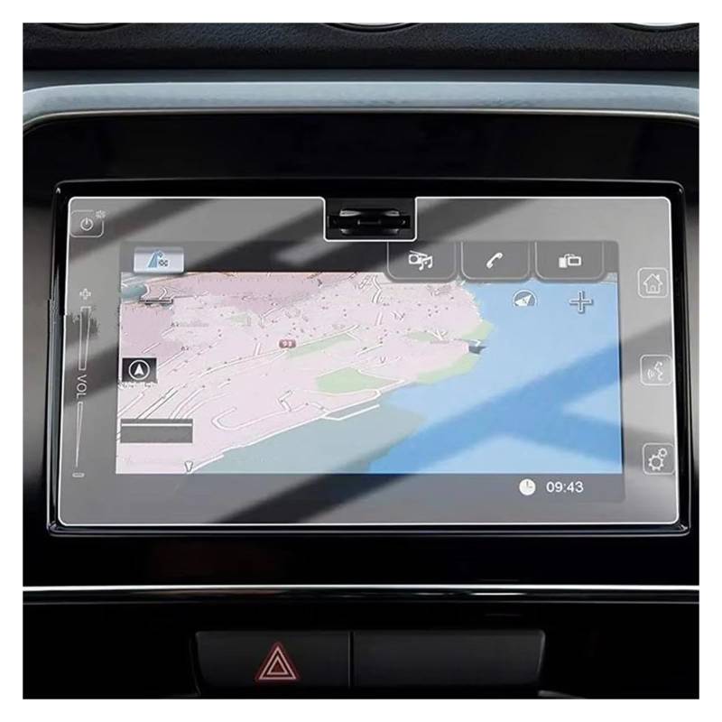 Displayschutz-Folie Für Suzuki Für Vitara MK4 Für LY 2015-2023 Autonavigation GPS Film Touch Innenzubehör Displayschutz Aus Gehärtetem Glas Schutzfolie von Drkxdt