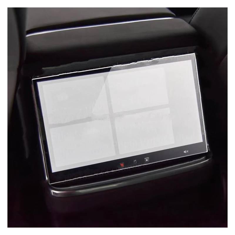 Displayschutz-Folie Für Tesla Für Modell Für S Für Modell Für X 2022 2023 8 ZollHeckklima-Touchscreen HD-Schutz Displayschutz Aus Gehärtetem Glas Schutzfolie von Drkxdt