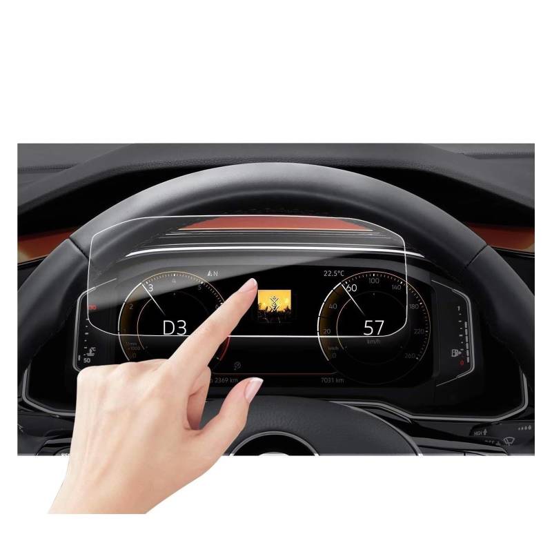 Displayschutz-Folie Für VW Für Arteon 2022 2023 Auto Instrument Dashboard Displayschutzfolie Aus Gehärtetem Glas Filmschutz Schutzfolie von Drkxdt