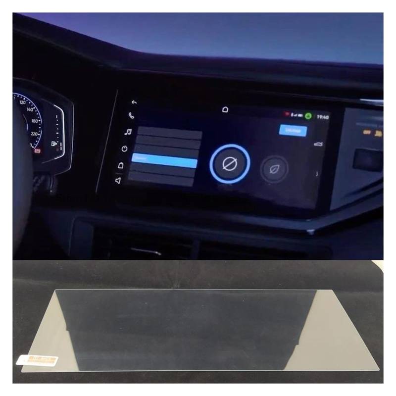 Displayschutz-Folie Für VW Für Nivus 2020 2021 Instrument Gehärtetem Glas Screen Protector Dashboard Bildschirm Anti Scratch Film Armaturenbrett Glas Schutzfolie von Drkxdt