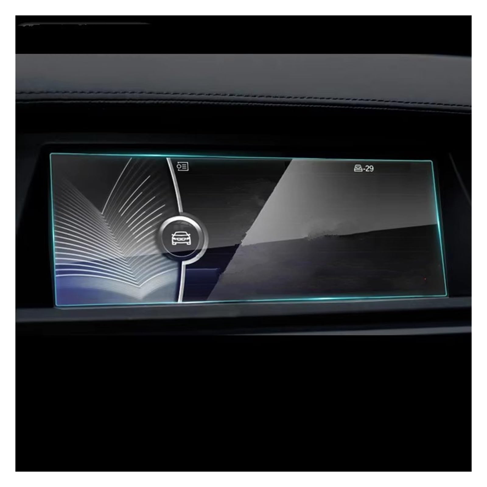 Displayschutz-Folie Für X5 Für X6 E70 E71 2008-2013 Navigationsbildschirm Kratzfester Computerschutz Autoinnenausstattung Hartglasfolie Schutzfolie von Drkxdt