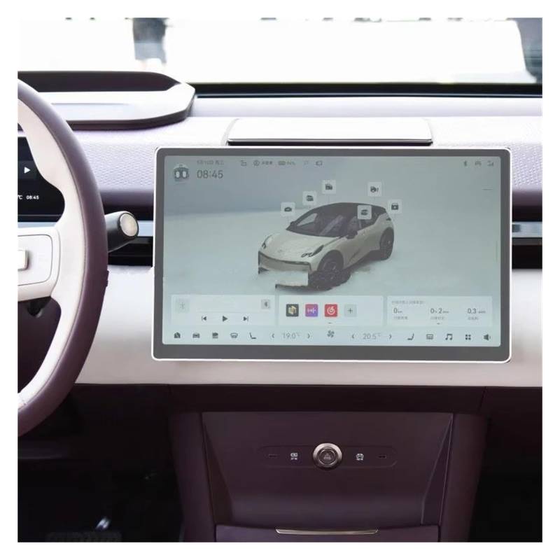 Displayschutz-Folie Für ZEEKR Für X 2023 LCD GPS Navigation Zubehör Gehärtetem Glas Screen Protector Film Schutzfolie von Drkxdt