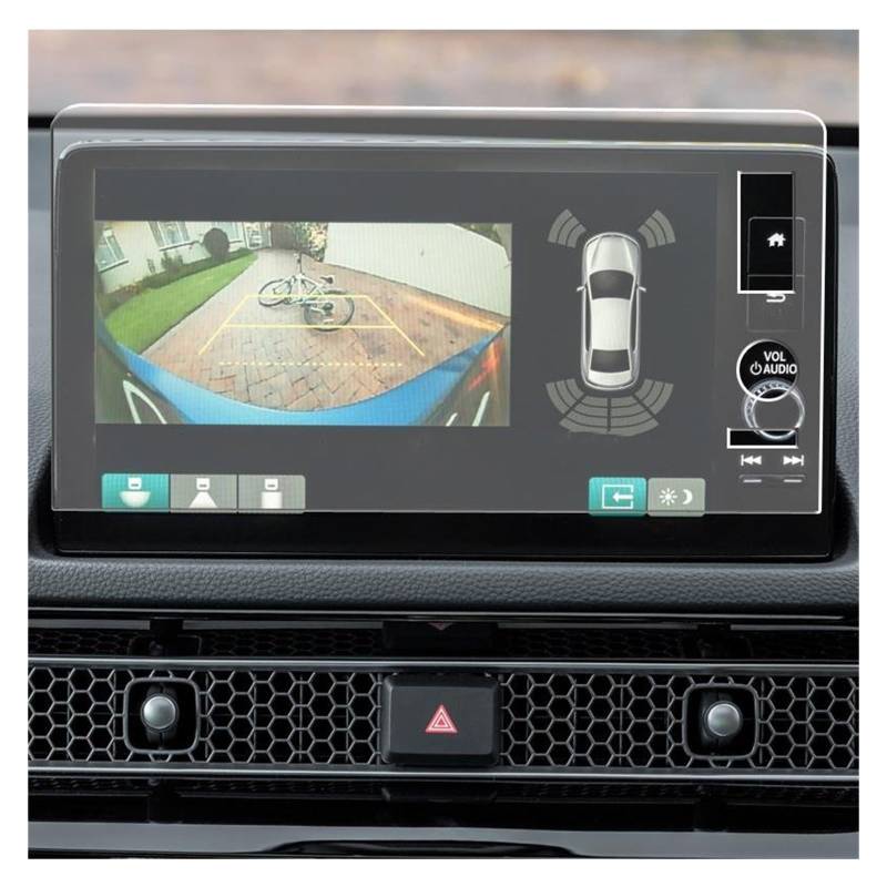 Displayschutz-Folie Für ZR-V 2024 Auto GPS Navigation Zentrale Multimedia Display Screen Protector Gehärtetem Glas Schutz Film Schutzfolie von Drkxdt