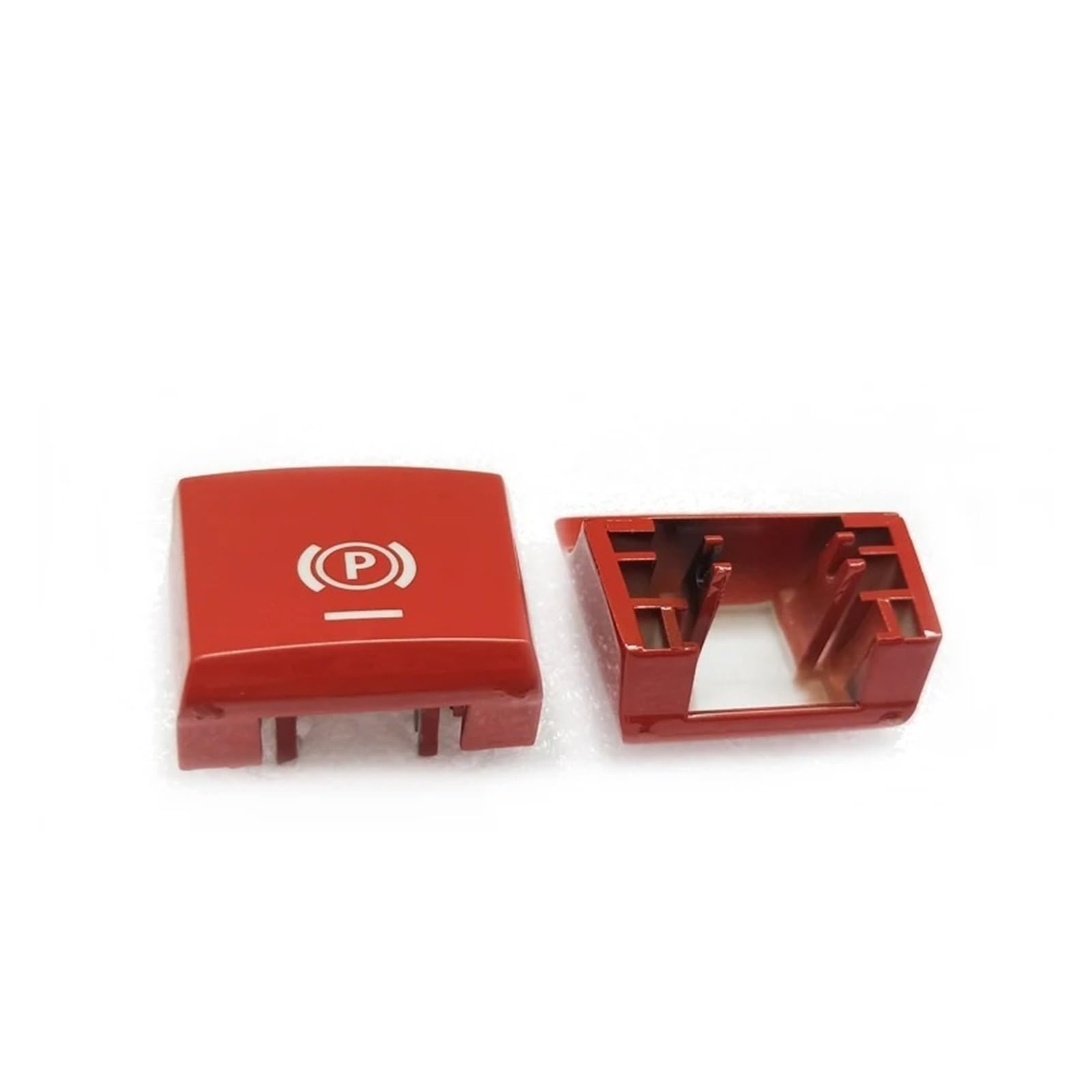 Feststellbremse Elektronische Parkbremse Schalter Auto H-Taste Ersatz Für 5 7 X3 X4 X5 X6 F Serie F01 F02 F10 F18 F12 F15 F16 F25 F26 Handbremsaktor(Red New 1piece) von Drkxdt