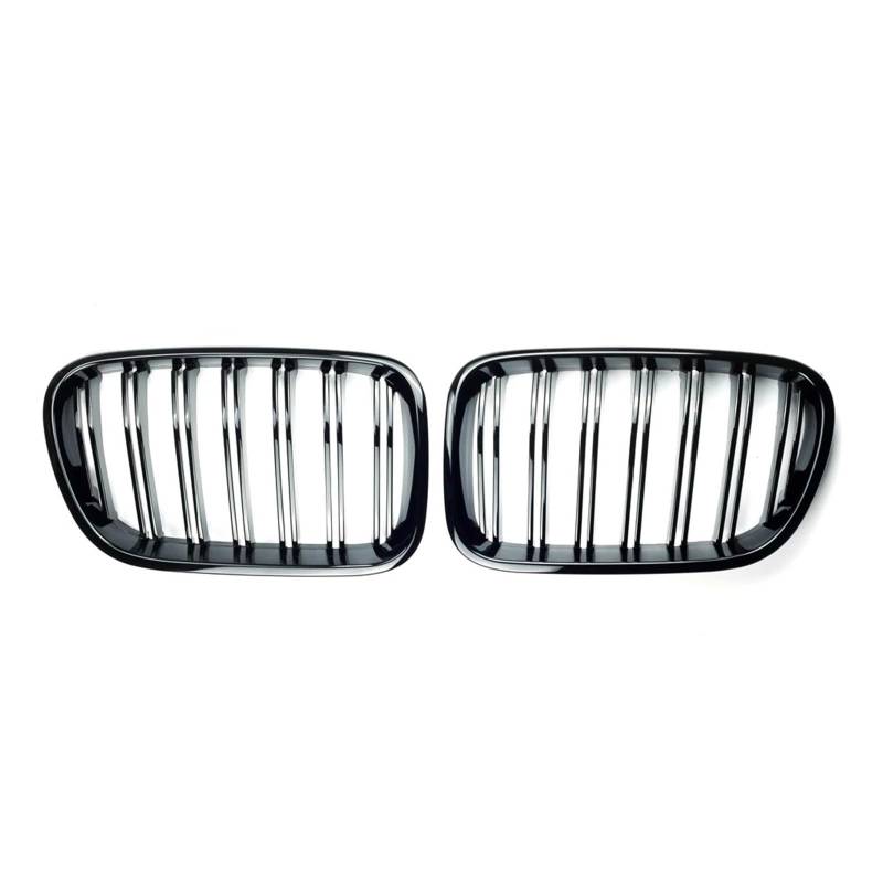 Front Kühlergrille 1 Paar Racing Grill Glanz Schwarz Auto Front Stoßstange Gitter Für X3 Für F25 2011 2012 2013 Nieren Grille Zubehör Auto Front Gitter von Drkxdt