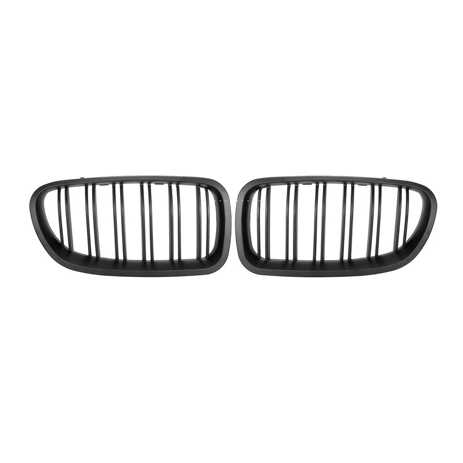 Front Kühlergrille Auto Front Niere Grill Für 5 Serie Für F10 Für F11 Für F18 Für 520d Für 530d Für 540i 2010 2011 2012 2013-2017 Racing Grill Auto Front Gitter(Matt-schwarz) von Drkxdt