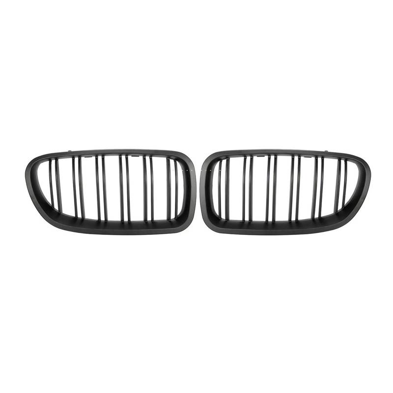 Front Kühlergrille Auto Front Niere Grill Für 5 Serie Für F10 Für F11 Für F18 Für 520d Für 530d Für 540i 2010 2011 2012 2013-2017 Racing Grill Auto Front Gitter(Matt-schwarz) von Drkxdt