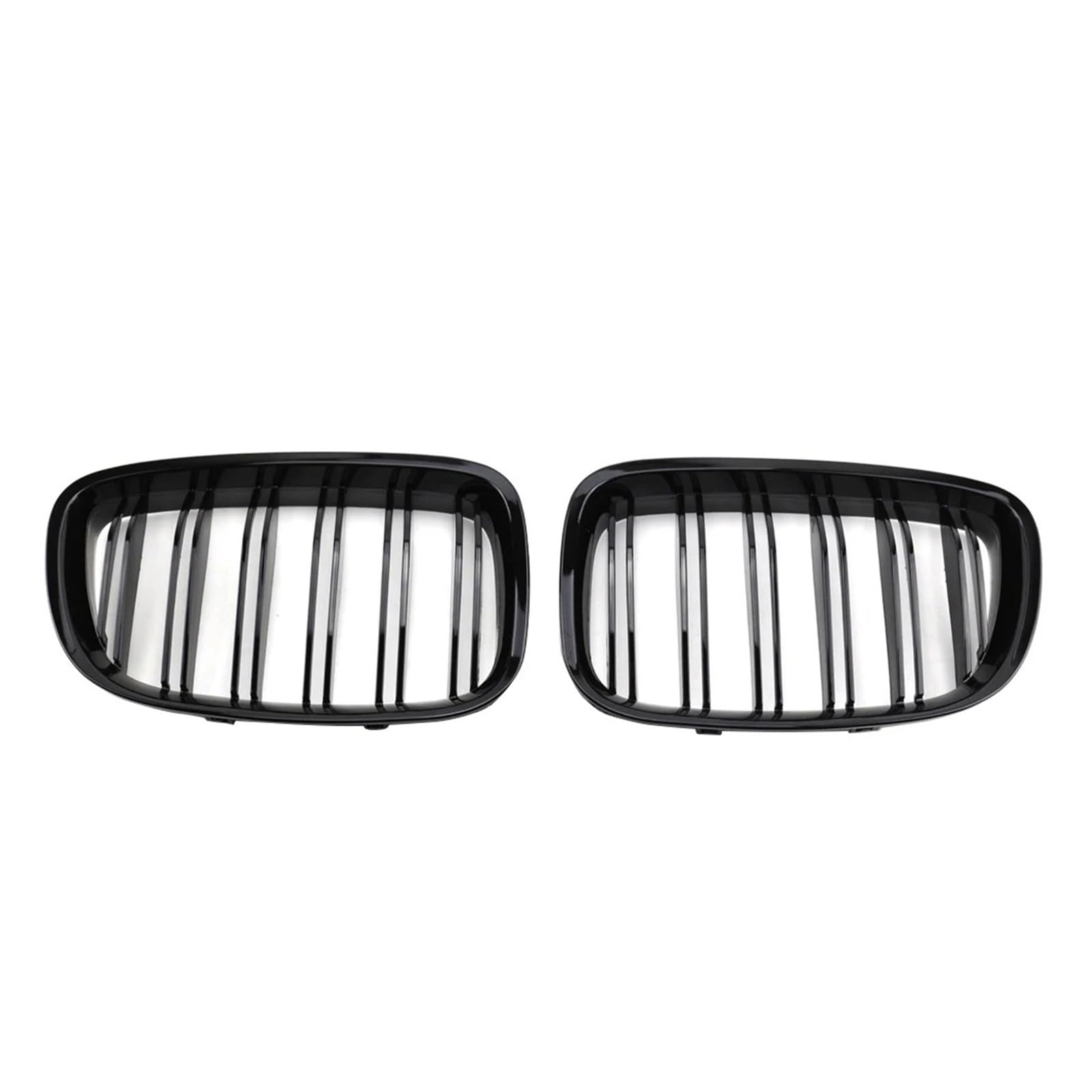 Front Kühlergrille Auto Front Stoßstange Nieren Gitter 2 Linie Doppel Lamellen Racing Grill Für F07 Für 5 Serie Für GT 520 528 530 535 550 2010 2011 2012 2013-2017 Auto Front Gitter von Drkxdt