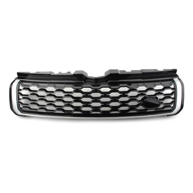 Front Kühlergrille Auto Front Upper Grille Grill Für Land Für Rover Für Range Für Rover Für Evoque 2010 2011 2012 2013 2014 2015 2016 2017 2018 Auto Front Gitter(Silber) von Drkxdt